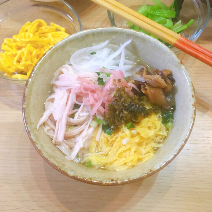 奄美の郷土料理☆鶏飯（けいはん）